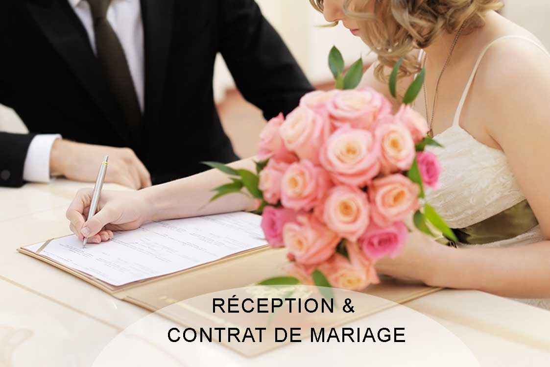 contrat mariage